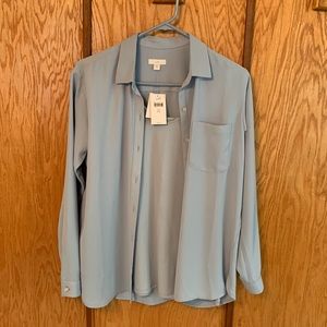 j.Jill blouse with matching reversible tank